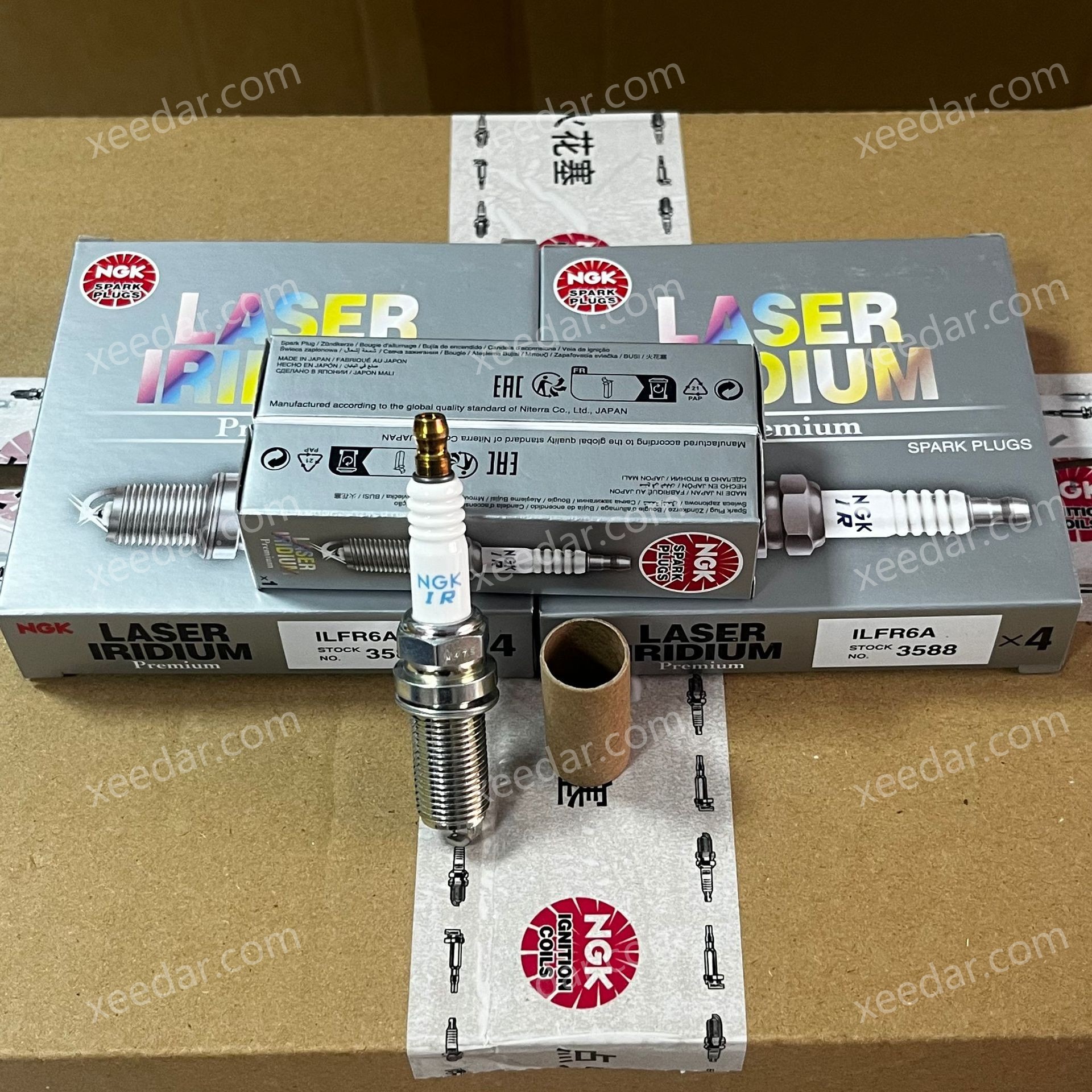 NGK P3588 ILFR6A Spark Plug for Mitsubishi