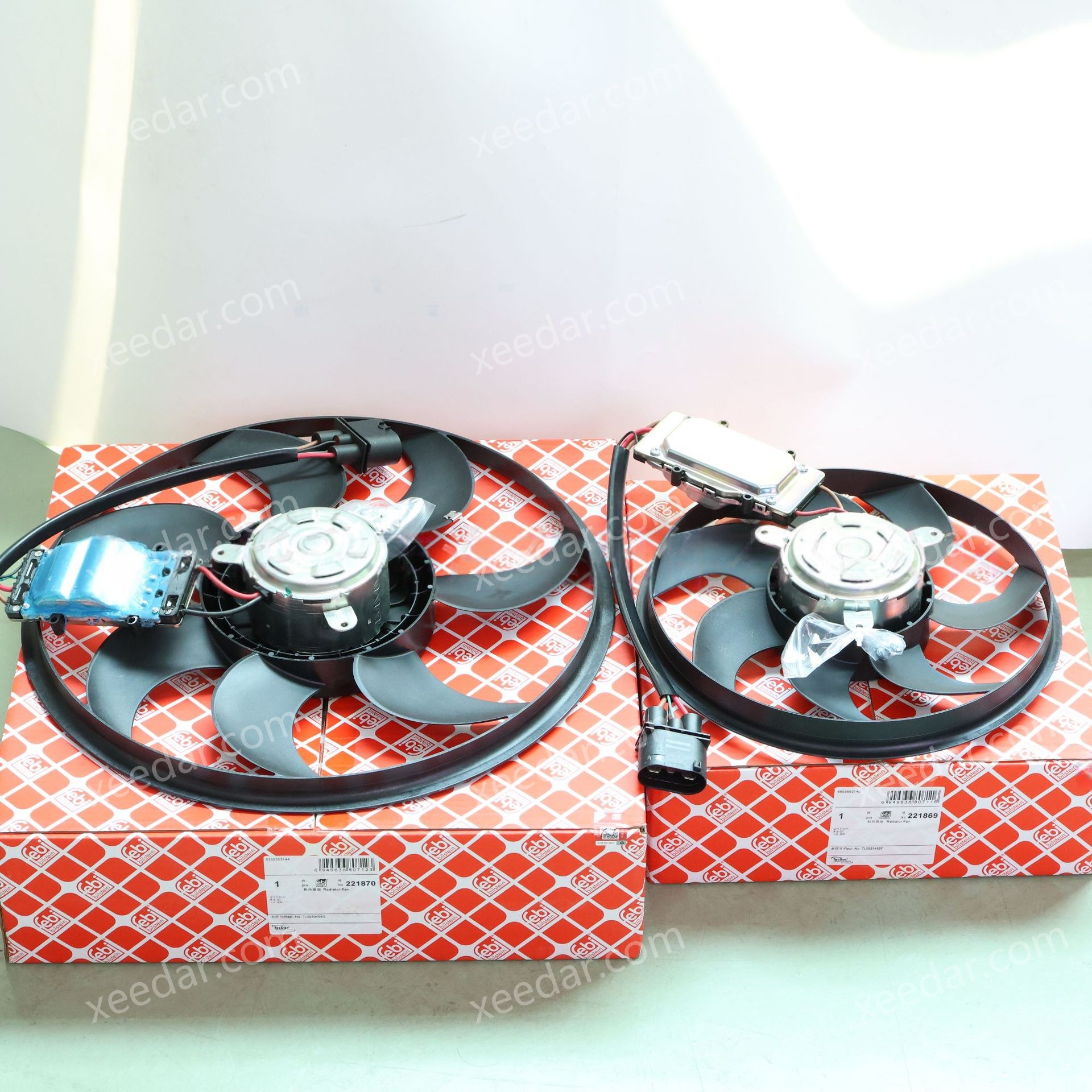 FEBI 221869 Cooling Fan for Audi Q7/VW Touareg