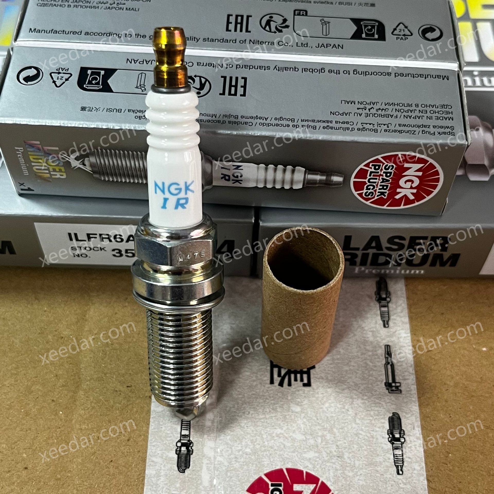 NGK P3588 ILFR6A Spark Plug for Mitsubishi