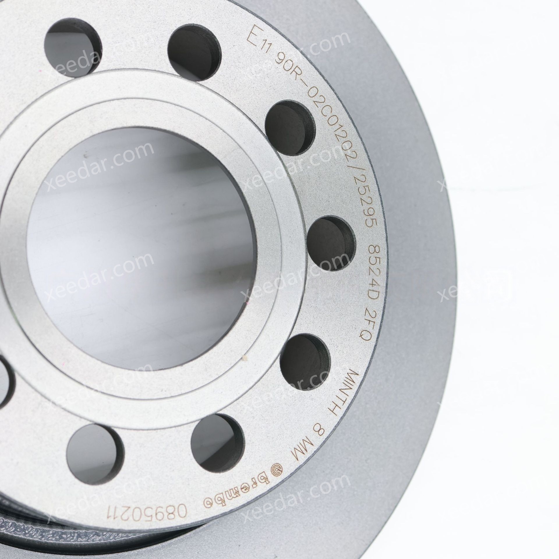 BREMBO 08.9502.11 Rear Brake Disc for Audi A3/VW Golf