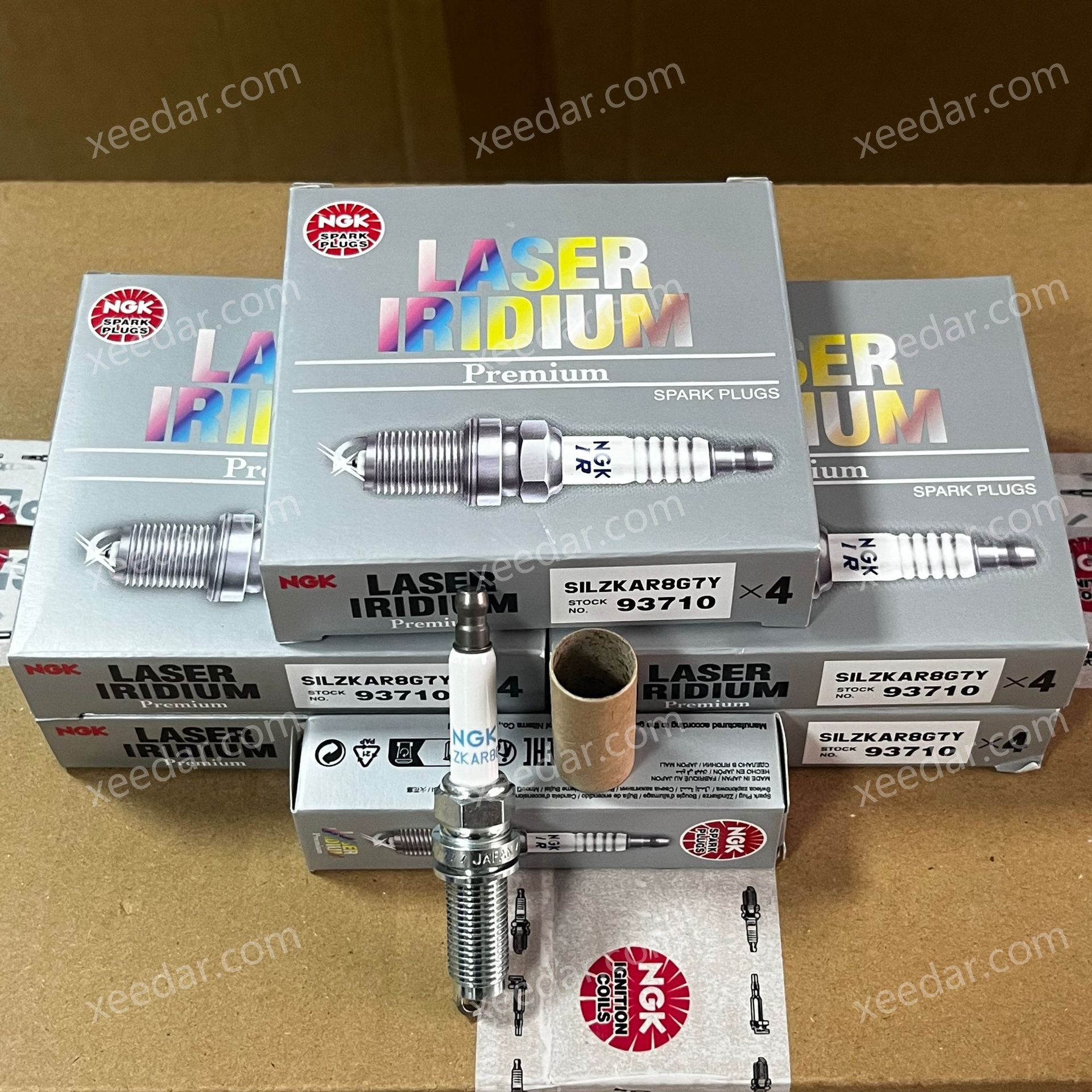 NGK 93710 SILZKAR8G7Y Iridium Spark Plug for Land Rover Discovery
