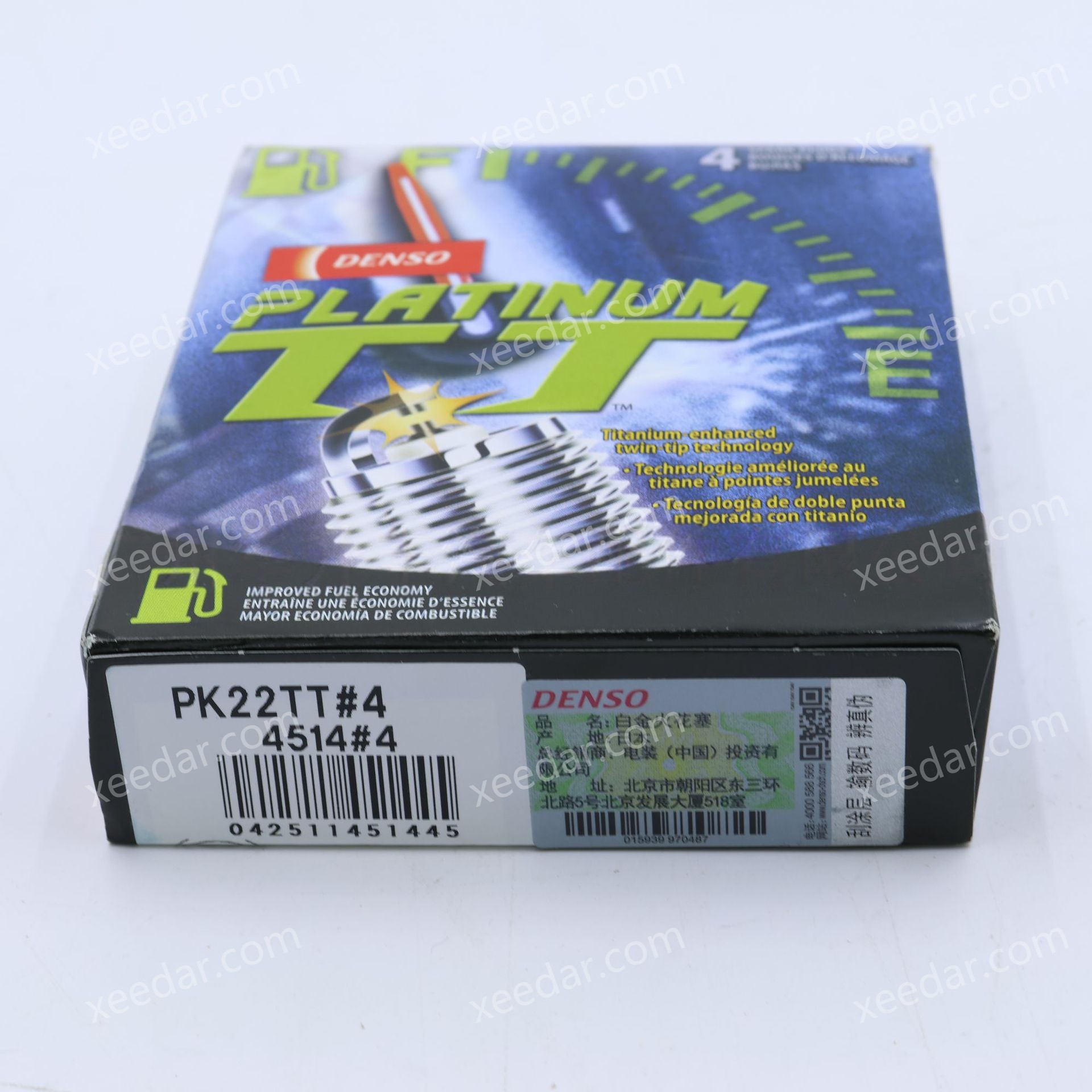 DENSO PK22TT Platinum TT Spark Plug (Cross BOSCH 0242230541)