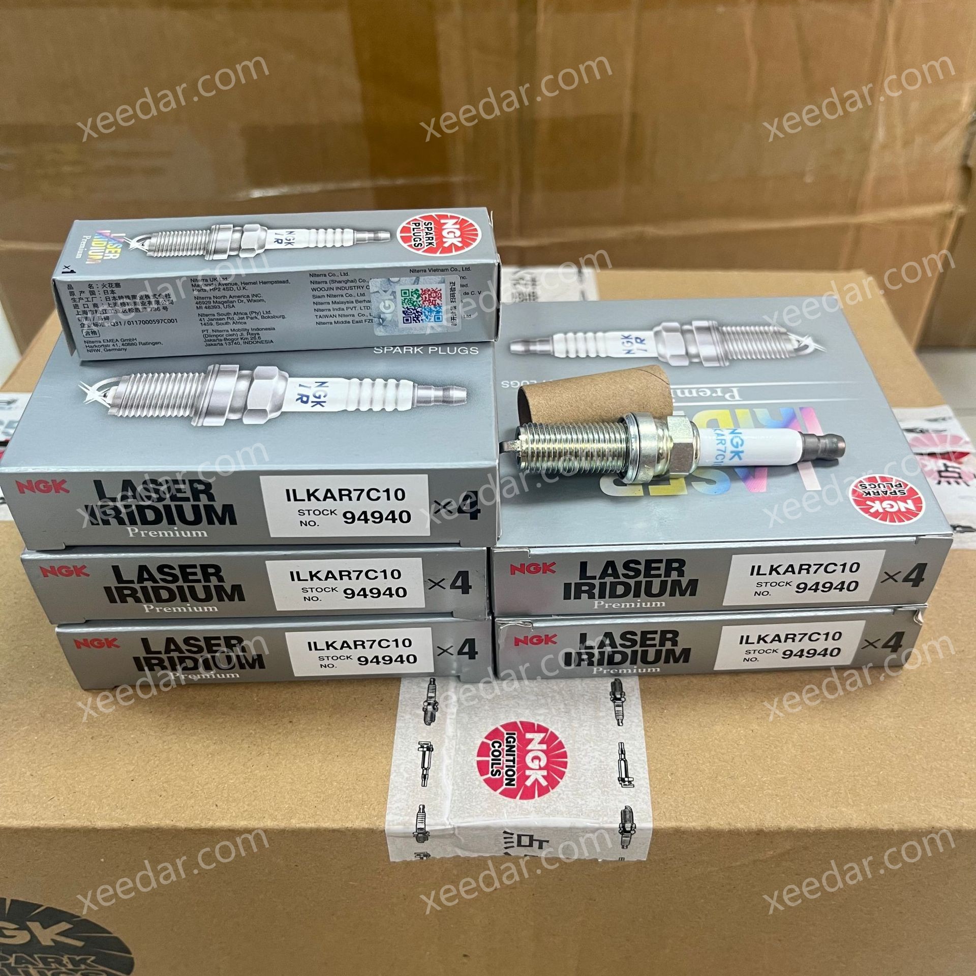 NGK 94940 ILKAR7C10 Spark Plug for Jaguar 5.0T / Land Rover 5.0