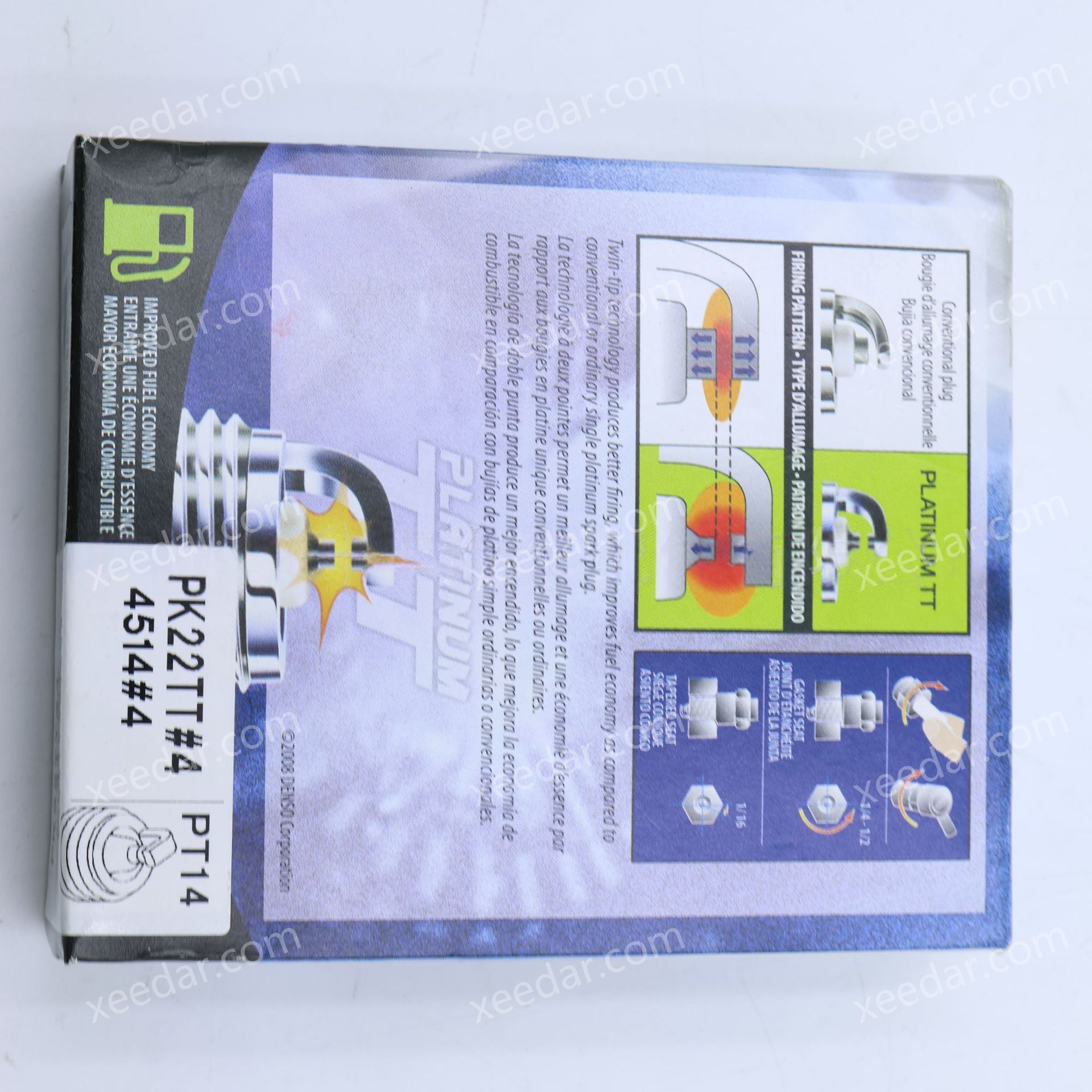 DENSO PK22TT Platinum TT Spark Plug (Cross BOSCH 0242230541)