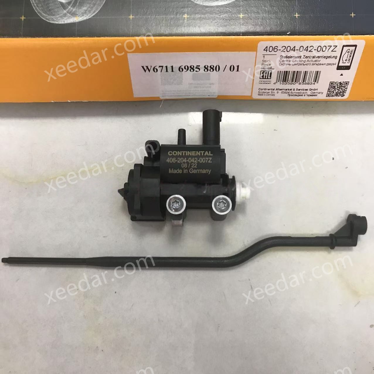Continental/VDO 406204042007Z Fuel Filler Flap Actuator for BMW E90