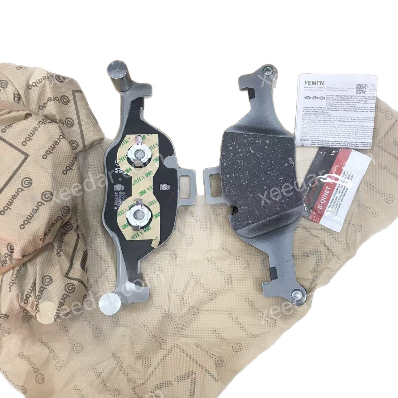 BREMBO P06107N Front Brake Pad Set for BMW G12/G11