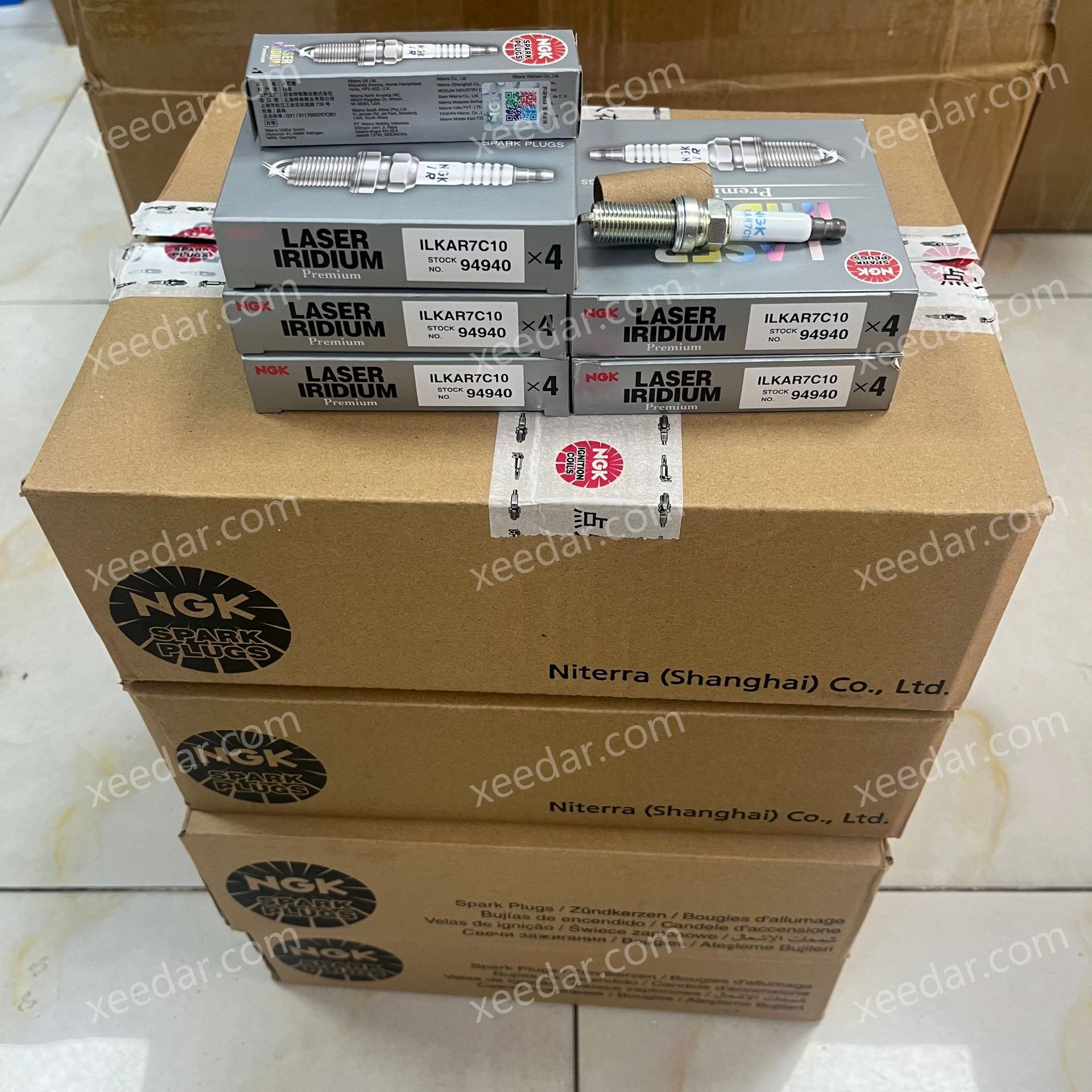 NGK 94940 ILKAR7C10 Spark Plug for Jaguar 5.0T / Land Rover 5.0